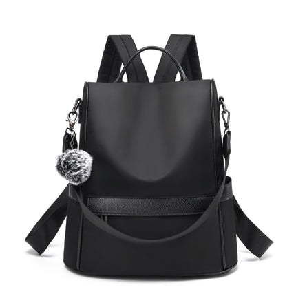 Oxford Cloth Canvas Backpack for Women 2026 New Korean Style Trendy Versatile Travel School Bag Women's Backpack Cross-Border