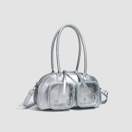 2026 Winter New Bowknot Pillow Bag Single Shoulder Underarm Bag for Women, Small Capacity Anime-Style Ita Bag, Commuter Tote