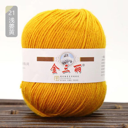 Jin Sanli acrylic baby line hand woven shoes cushion bag scarf diy hook shoes cushion wholesale specials