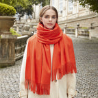 Orange red / 200*70cm (280g)