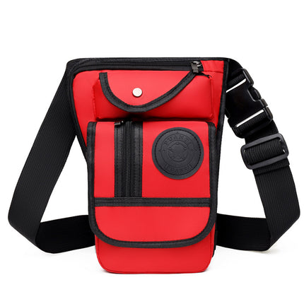 Motorcycle Riding Leg Bag Waist Bag Men's and Women's Knight Motorcycle Waterproof Outdoor Sports Running Multifunctional Crossbody Bag Trendy