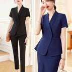 Blue suit + pants / S