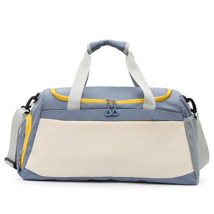 Dry and Wet Separate Sports Fitness Bag Fashionable Lightweight Large Capacity Travel Bag Cover Trolley Portable Duffel Bag