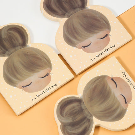 Cute Girl Children's Hair Accessories Card Ball Hair Clip Large Intestine Hair Ring Display Packaging Card DIY Packaging Accessories