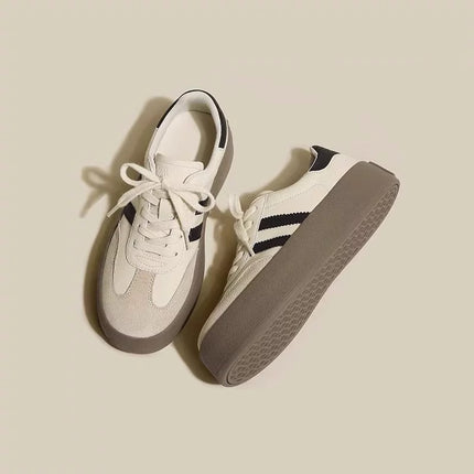 Women's Athletic Sneakers 2025 New Spring and Summer Versatile Casual Height-Increasing Thick-Soled Running Shoes