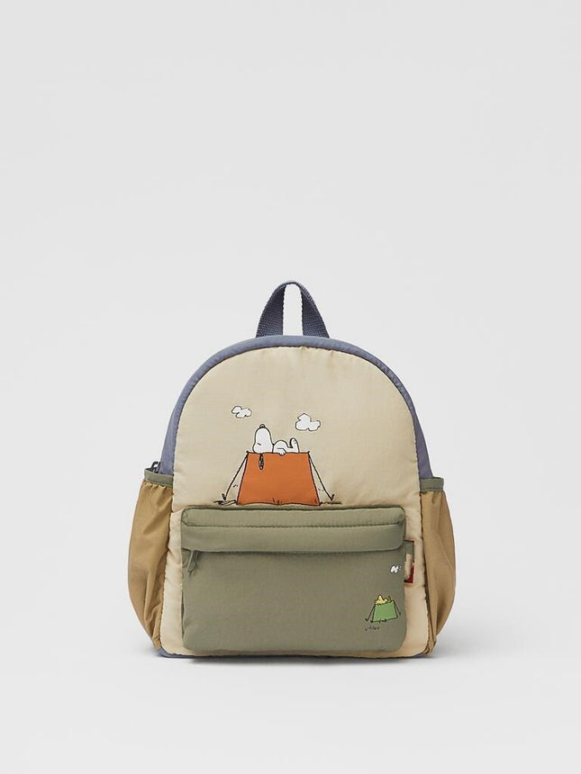 2024 New Children's Kindergarten Cartoon Boys and Girls Sun Long Neck Small Dinosaur Shoulder Flip Fruit Small Backpack