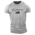 Gray printed black / M