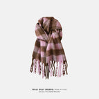 [ready stock] pink and brown plaid
