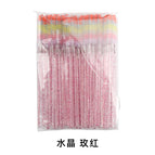 Crystal rose red pole (50 pieces/pack)