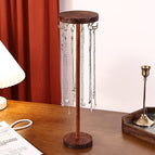Walnut round 12 hook height