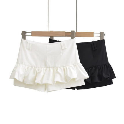 Hot Girl Wears Puffy Skirt for Women 2025 Summer New Style Pure Lust Sexy High Waist Anti-Exposure Tight Leggings Skirt