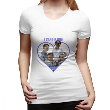 Roman Roy-I Can Fix Him Ii Cotton Hoodie t Shirt Roman Roy