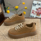 Caramel autumn and winter suede / 35