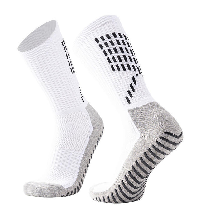 Professional dispensing football socks autumn and winter men's mid-tube socks adult youth sports socks thickened towel bottom socks cross-border