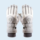 Hx winter ski medium round mark women's gray white / One size fits all