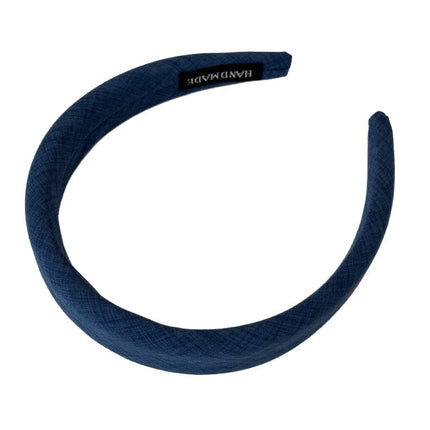 Vintage Versatile High-End Soft Fabric Headband Simple Elegant High Crown Sponge Headband Outdoor Hair Clip