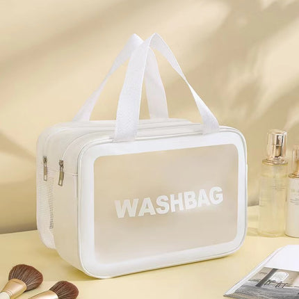 2024 New Cosmetic Bag Women's Portable Wash Bag Large Capacity Dry and Wet Separate Travel Bath Portable Storage Bag