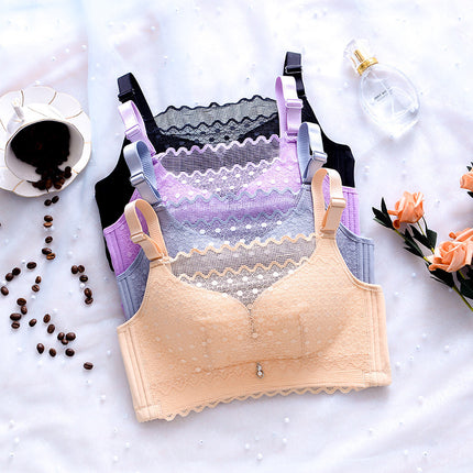 Summer new black tube top in stock thick cup underwear anti-light bra gathered women manufacturers explosion generation