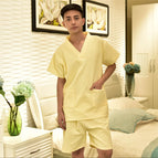 Yellow waffle / XL