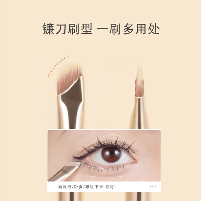 Source Manufacturer Makeup Brush Cangzhou 15 Pieces Gilt Eye Brush Blade Eyebrow Brush
