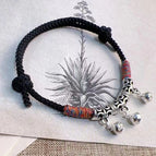 New chinese style combination bell black bracelet