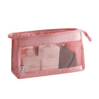 Pink cosmetic bag