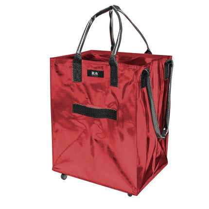 Grocery Shopping Cart Bag Supermarket Shopping Cart Camping Foldable Handcart Haiken Bag Multifunctional Wheeled Luggage Bag