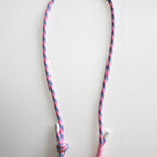 New pink-blue and white double ring shoulder strap