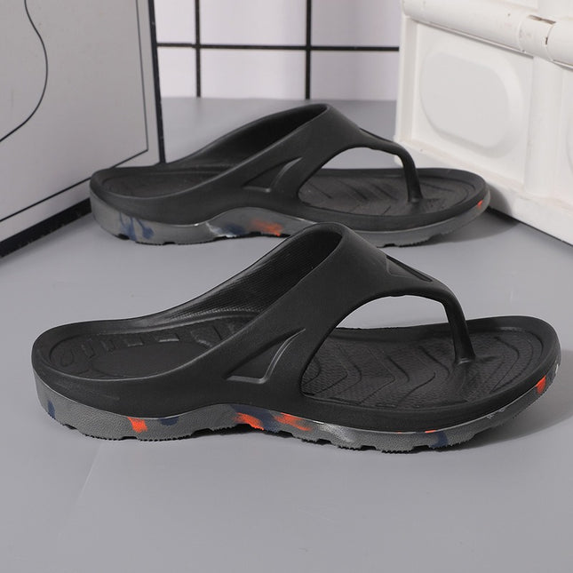 Sports Arch Support Eva Flip-Flops Cushioning Recovery Type Non-Slip Beach Shoes Outdoor Sandals Trendy Sports
