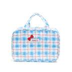 Blue plaid trumpet