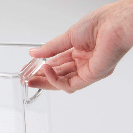Storage Box Rectangular Narrow Long Strip High-rise Acrylic Transparent Plastic Sundry Snack Socks Gap Storage