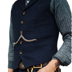 Navy blue (excluding iron chain) / XS