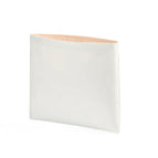 (6 compartments) water cup with zipper liner white with apricot color