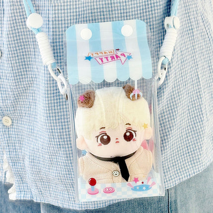 Original Cute Milk Carton Baby Bag, Blind Box Vinyl Storage Bag, Decorative Bag for Outing Baby, Portable Bag