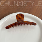 Amber caramel-acetate buckle
