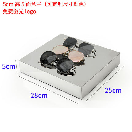Clothing Store, Shoe Store, and Bag Display Props, High and Low Models, Stainless Steel Shoe and Bag Display Racks, Hot-Selling Cross-Border Items