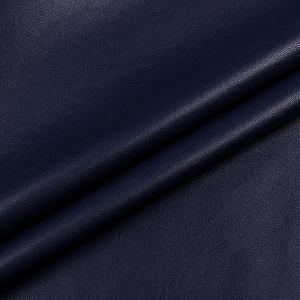 Elastic Pu Soft Leather Fabric with Fine Grain for Bags and Shoes, Flat Elastic Clothing Material, Plain Weave Garment Accessories for Cross-Border Trade
