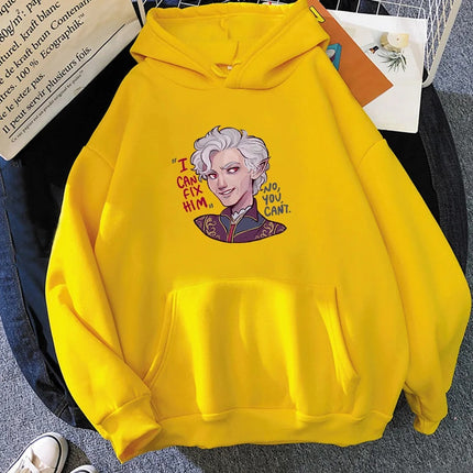 I Can Fix Him Print Hoodie Baldur's Gate 3 Astarion Manga Grap