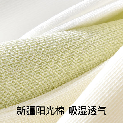 Socks Women's Pure Cotton Mid-Tube Socks Spring and Summer Breathable Boneless Socks Wholesale Confinement Socks with Birkenstock Shoes Solid Color Women's Socks