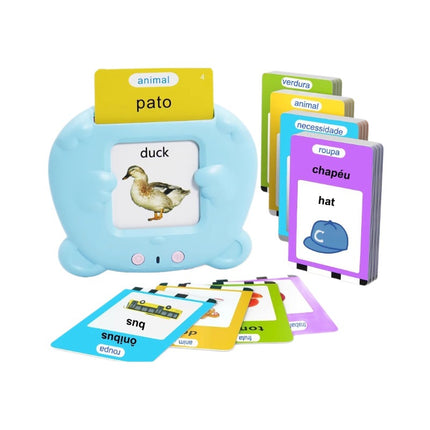 Cross-Border Portuguese Card Machine Talking Flash Cards Portuguese Card Machine Early Education Learning Machine