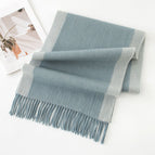 -10 double sided light blue / 195*35cm