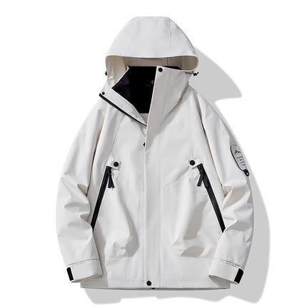 Factory Direct Sales Wholesale Spring Season Hooded Jackets, Popular Couple Outdoor Hiking Jackets 2518 Double Zipper