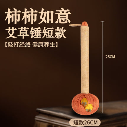 Mugwort Health Hammer Material Package DIY Handmade Moxibustion Meridian Massage Hammer Everything Goes Well Short Graduation Gift Box