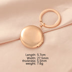 Round smooth rose gold (mp252)