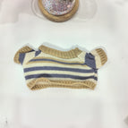 25cm barcelona bear clothes / Three-color sweater