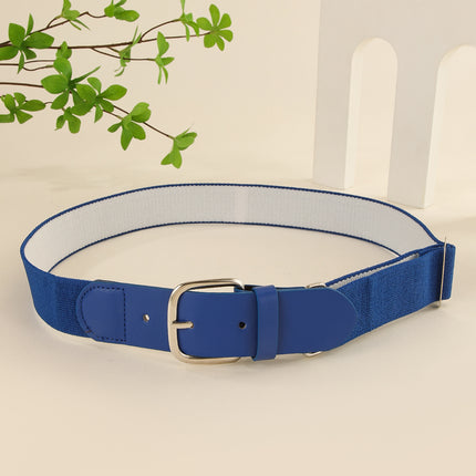 Cross-border explosion softball baseball belt multicolor outdoor sports golf students elastic elastic belt belt wholesale