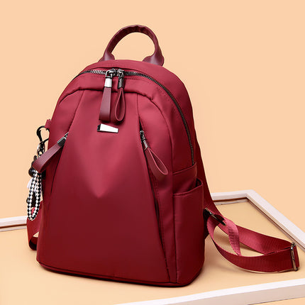 Backpack 2025 New Casual Oxford Cloth Women's Bag Casual Lightweight Women's Nylon Travel Travel Small Backpack