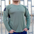 long sleeve green / S