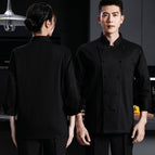 Long sleeve [black] pure cotton / XL/175