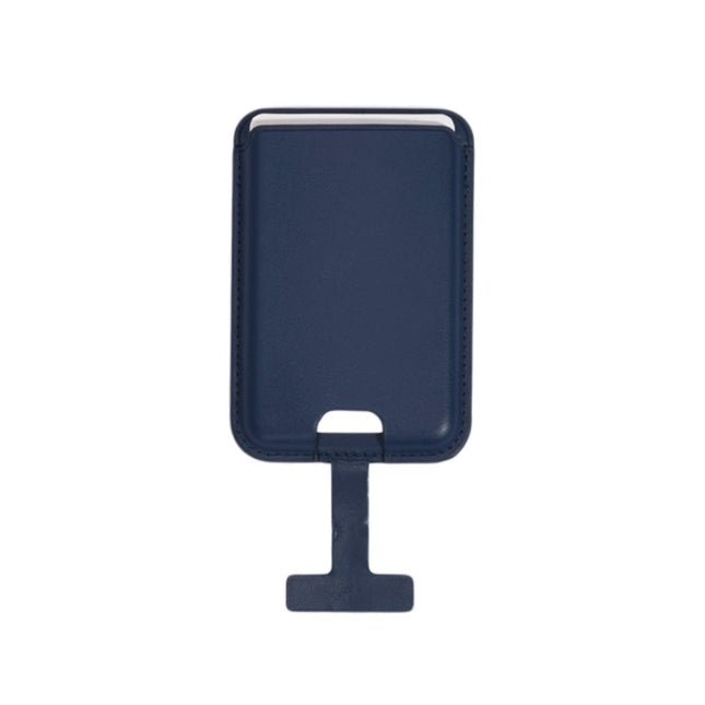 Cross-Border Phone Lanyard with Tail, Anti-Lost Card Holder Suitable for Apple Magsafe Magnetic Card Holder, Back-Stick Leather Card Clip